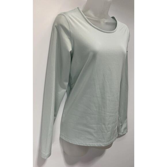Nike Women's Dri Fit Long Sleeve Mint Size Medium - Picture 3 of 6